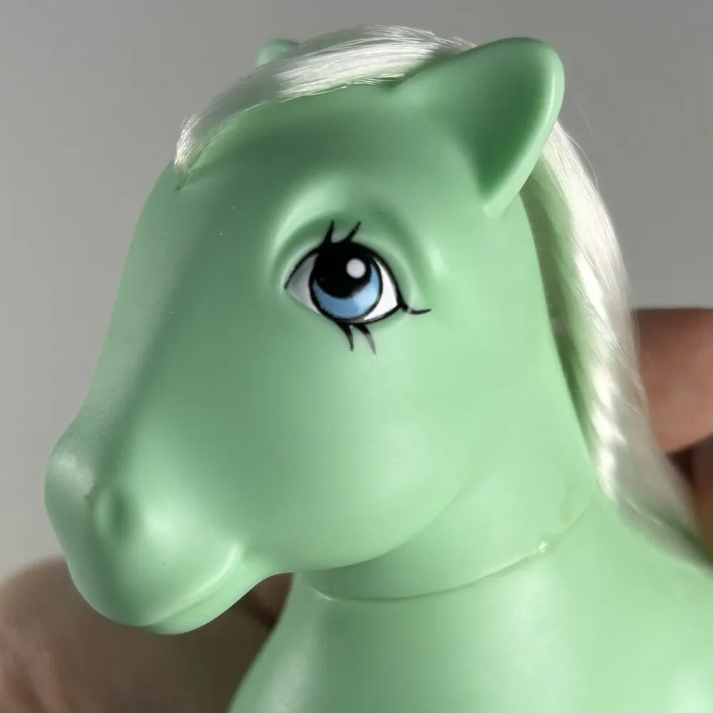 My Little Pony MLP Retro Minty 2007 25th Anniversary FF Flat Foot Hasbro China